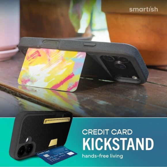 Smartish Wallet Slayer Vol. 2 Case for iPhone 17 Pro Max NEW - Picture 9 of 11